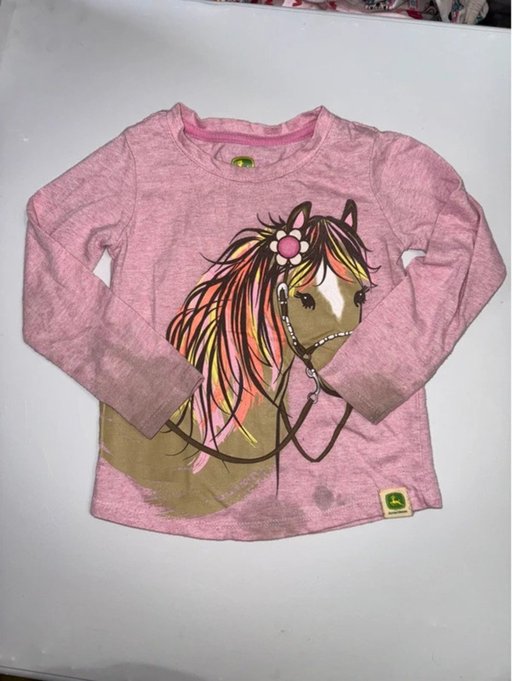2T John Deere Long Sleeve Tee - Play Condition